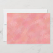 Baking Party for Girls Invitation Kaart (Achterkant)