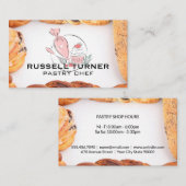 Baking Pastries | Restaurant Visitekaartje (Voorkant / Achterkant)