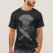 Baking Pastry Chef Cooking Baker T-shirt (Voorkant)