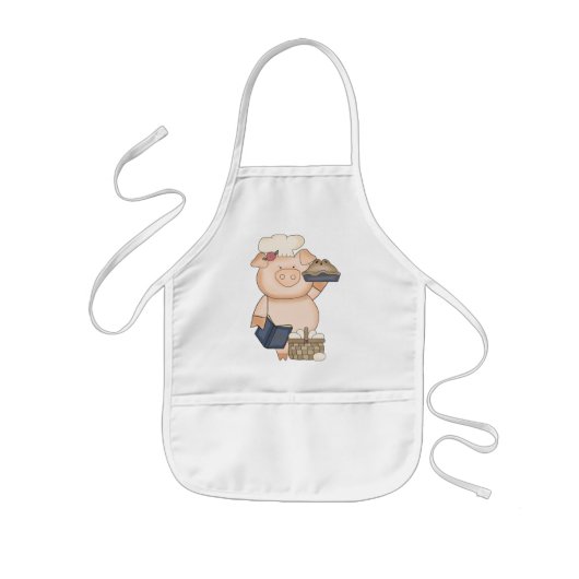 Baking Pig Schort kinder (Voorkant)