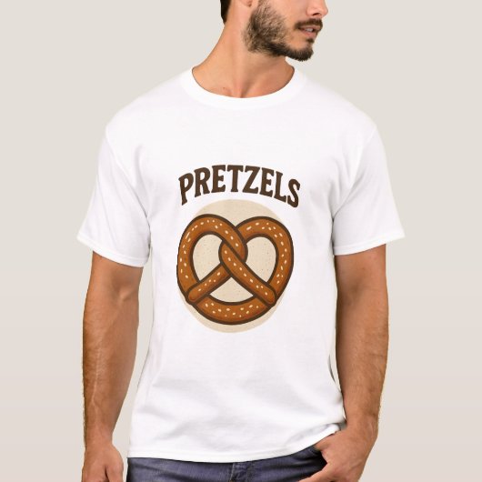 Baking Pretzel  T-shirt (Voorkant)