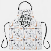 Baking Queen All Over Print Schort (Voorkant)