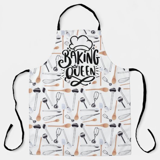 Baking Queen All Over Print Schort (Voorkant)