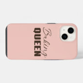 Baking queen - baking lover iPhone hoesje (Achterkant horizontaal)