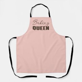 Baking queen - baking lover schort