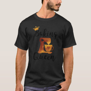 Baking Queen  Beste Bakker Staande Mixer T-shirt