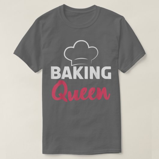 Baking Queen Cooking Baking Baker  T-shirt (Design voorkant)