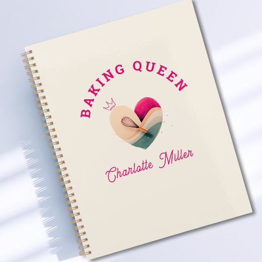 Baking Queen - Hart - Op Maat Planner