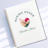 Baking Queen - Hart - Op maat Planner