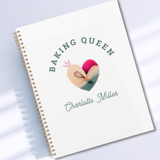 Baking Queen - Hart - Op maat Planner