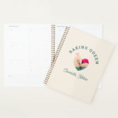 Baking Queen - Hart - Op maat Planner (Display)