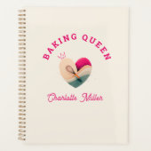 Baking Queen - Hart - Op Maat Planner (Voorkant)