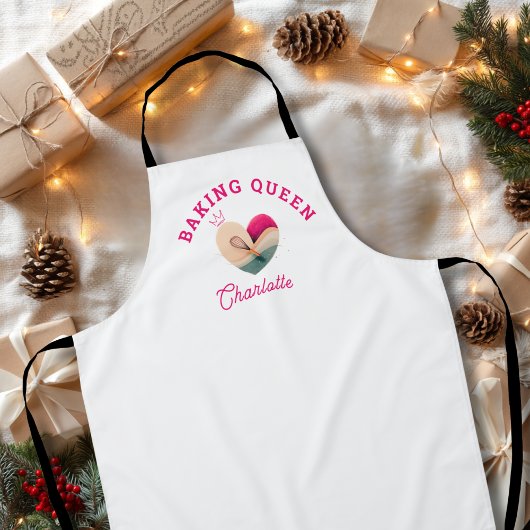 Baking Queen - Hart - Op Maat Schort