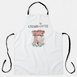 Baking Queen! Küchenmaschine & Blumen Schort