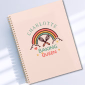 Baking Queen or King- Rainbow- Custom Planner