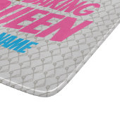 Baking Queen Pattern for Cake and Sweets Lovers Snijplank (Hoek)