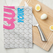 Baking Queen Pattern for Cake and Sweets Lovers Theedoek (Quarter Fold)