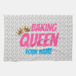 Baking Queen Pattern for Cake and Sweets Lovers Theedoek
