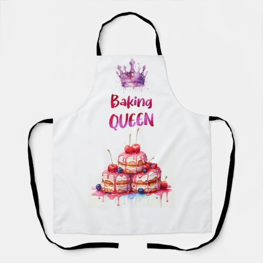 Baking Queen Schort (Voorkant)