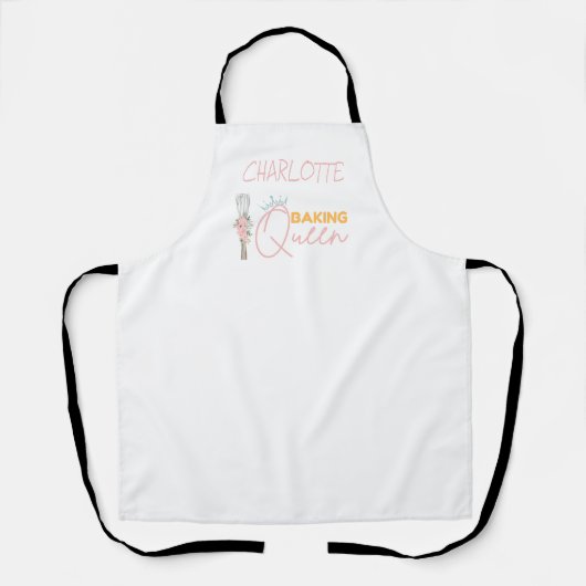 Baking Queen! Schort (Voorkant)