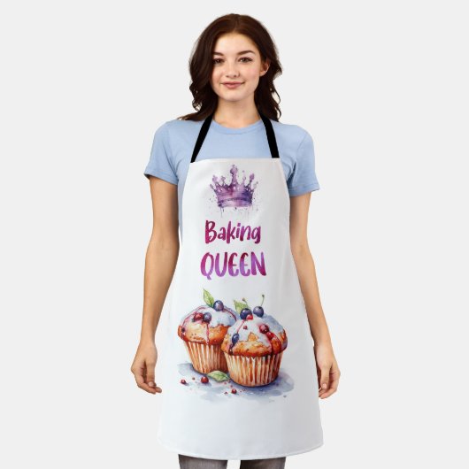 Baking Queen Schort (Gedragen)