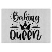Baking Queen Snijplank (Voorkant)