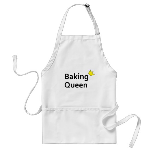 Baking Queen Standaard Schort (Voorkant)