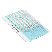 Baking Ratios Magnet Magneet (Rechterzijde)