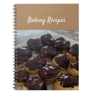 Baking Recipes Cream Puffs Notitieboek
