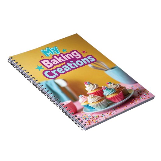 Baking Recipes for Kids Notitieboek (Rechterzijde)