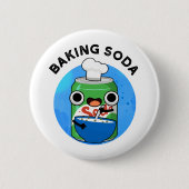 Baking Soda Funny Soda Pop Pun Ronde Button 5,7 Cm (Voorkant)