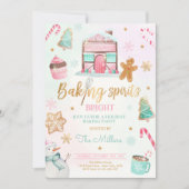 Baking Spirit Bright Holiday Party kerstake Kaart (Voorkant)