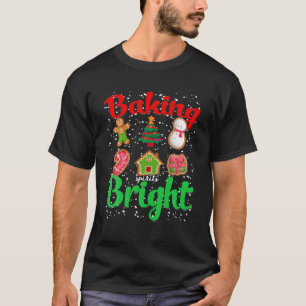 Baking Spirit Bright kerstboom Xmas Cookie Ki T-shirt