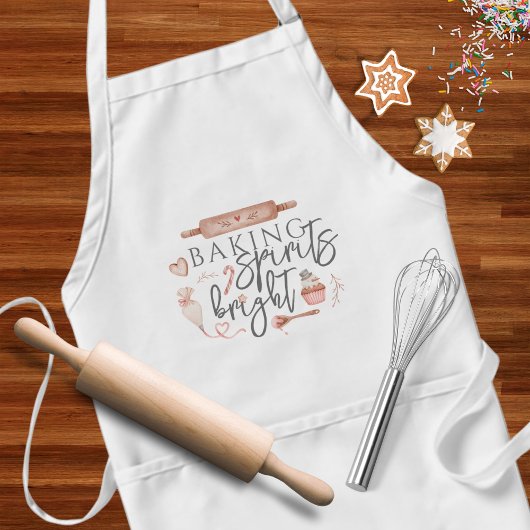 Baking Spirits Bright Apron Standaard Schort