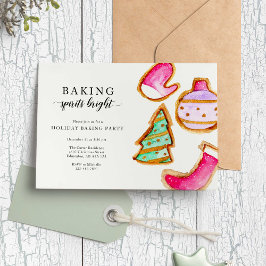 Baking Spirits Bright Baking Party Eenvoudig Kaart