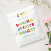 Baking Spirits Bright Bedankzakje (Gezegeld)
