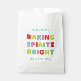 Baking Spirits Bright Bedankzakje