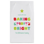 Baking Spirits Bright Cadeautas (Achterkant)