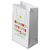 Baking Spirits Bright Cadeautas (Achterkant Gekanteld)