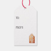 Baking Spirits Bright Christmas Cookie Label Cadeaulabel (Achterkant)