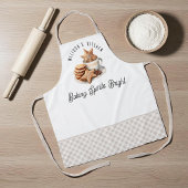 Baking Spirits Bright Christmas Cookies met naam Schort