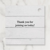 Baking Spirits Bright Christmas Holiday Party Bedankjes Labels (Achterkant)