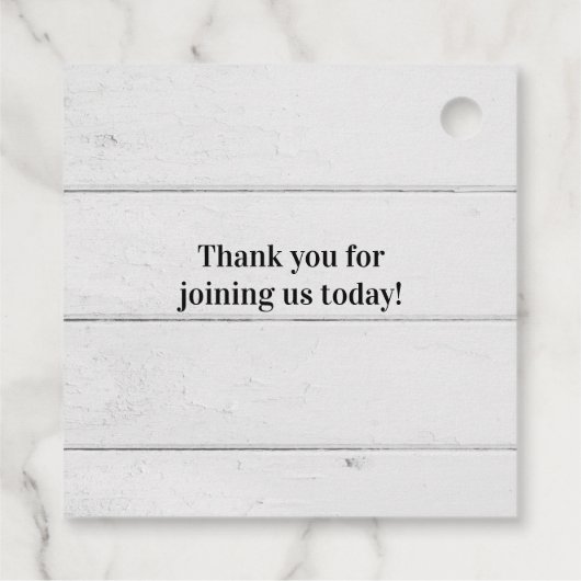 Baking Spirits Bright Christmas Holiday Party Bedankjes Labels (Achterkant)