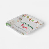 Baking Spirits Bright Christmas Holiday Party Papieren Bordje (Gebogen)