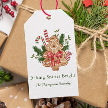 Baking Spirits Bright Christmas Tree Cookie
