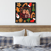 Baking Spirits Bright Cookie Custom Photo Canvas Afdruk (Insitu (Slaapkamer))