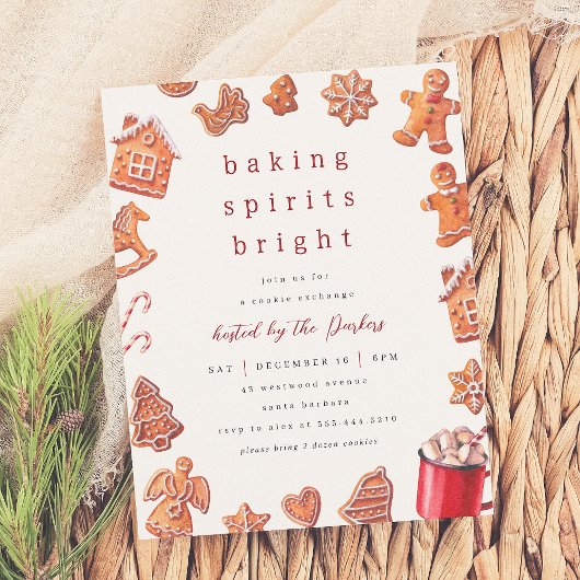 Baking Spirits Bright Cookie Exchange Budget