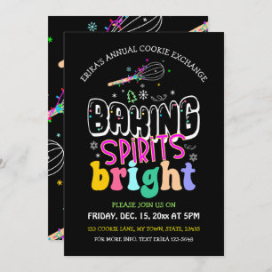 Baking Spirits Bright Cookie Exchange Vakantie Kaart