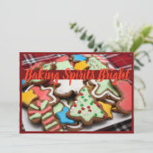 Baking Spirits Bright Cookie Party uitnodigingen (Staand voorkant)