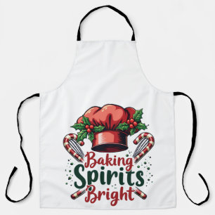 Baking Spirits Bright Funny Baking Chef Baker Schort